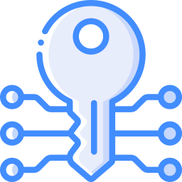 Electronic key icon