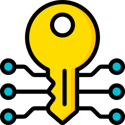 Electronic key icon