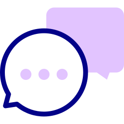 Speech bubble icon