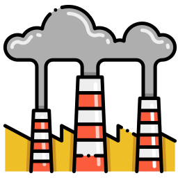 contaminación icono