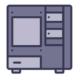 Computer case icon