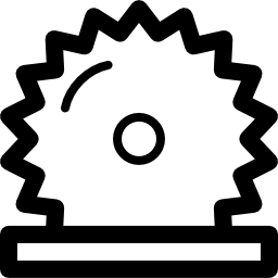 Power saw icon