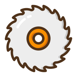 Circular saw icon