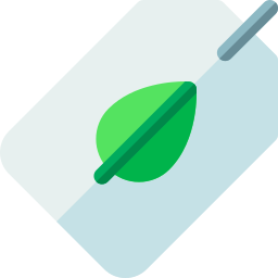 Eco tag icon