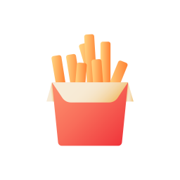 French fries icon