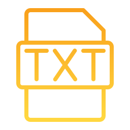 Txt file icon