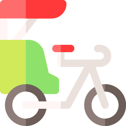 fiets riksja icoon