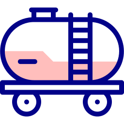 vagón cisterna icono