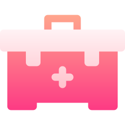 First aid kit icon