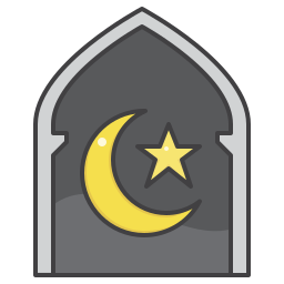 Crescent moon icon