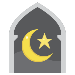 Crescent moon icon