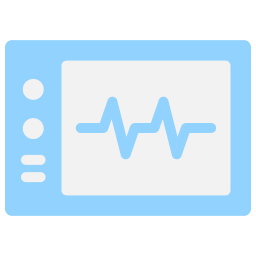 Ekg monitor icon