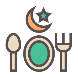 Fasting meal icon