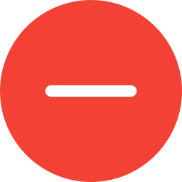 Minus button icon