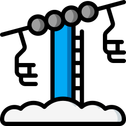 Ski lift icon