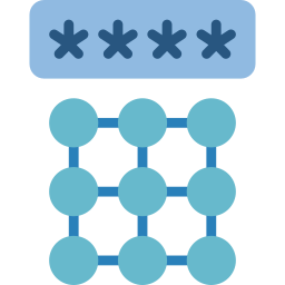 Pattern lock icon