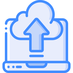 Cloud upload icon