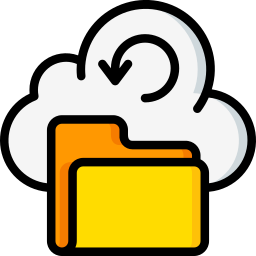 Cloud sync icon