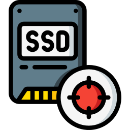 Solid state drive icon