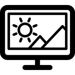 moniteur Icône