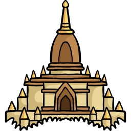 templo thatbyinnyu Ícone