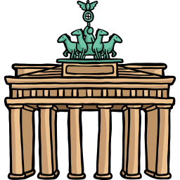 Бранденбургские ворота иконка