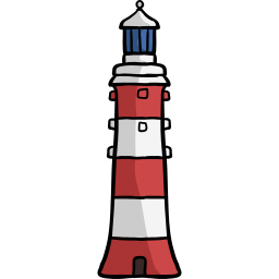 Eddystone lighthouse icon