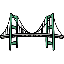 Vincent thomas bridge icon