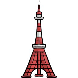 tokyo turm icon