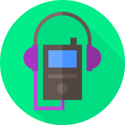guia de áudio Ícone