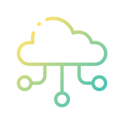 Cloud computing icon