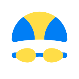 Swimming cap icon