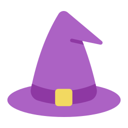 kapelusz czarownicy ikona