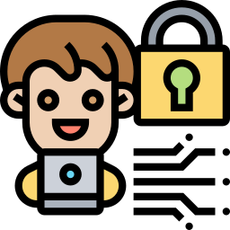 Cyber security icon