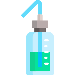 bottiglia di lavaggio icona