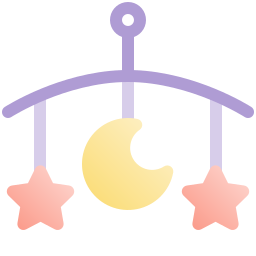 Baby mobile icon