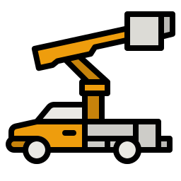 Подъемный грузовик иконка