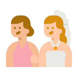 Bridesmaid icon