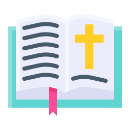 książka biblijna ikona