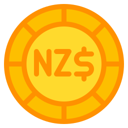 dólar da nova zelândia Ícone