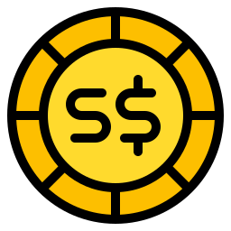 Singapore dollar icon