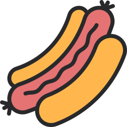 hot dog icono