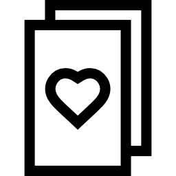 Ace of hearts icon