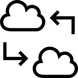 Cloud computing icon