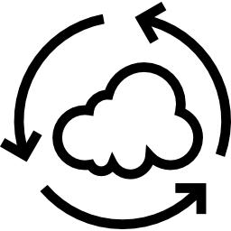 Cloud computing icon