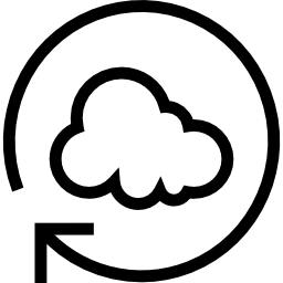 Cloud computing icon