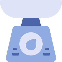 Weighing scale icon