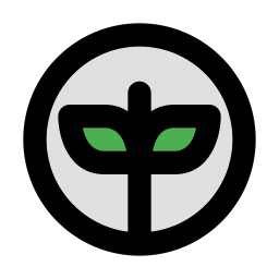 vegetación icono