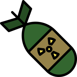 Nuclear bomb icon