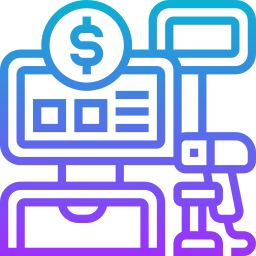 registratore di cassa icona